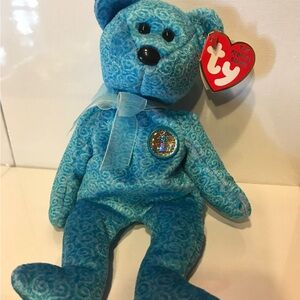 Classy the Blue Teddy | Beanie Babies